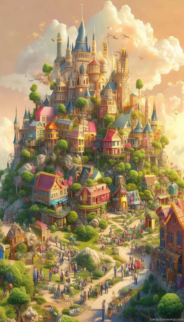 🏰从零筑梦，打造理想小镇：一场创新实践的奇幻之旅🌟, 创意, 规划, 科技融合, 社区共建